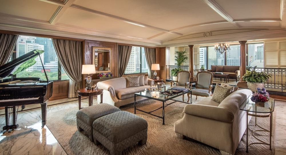 The Peninsula Manila Hotel Makati City Exterior photo The living room of a Presidential Suite