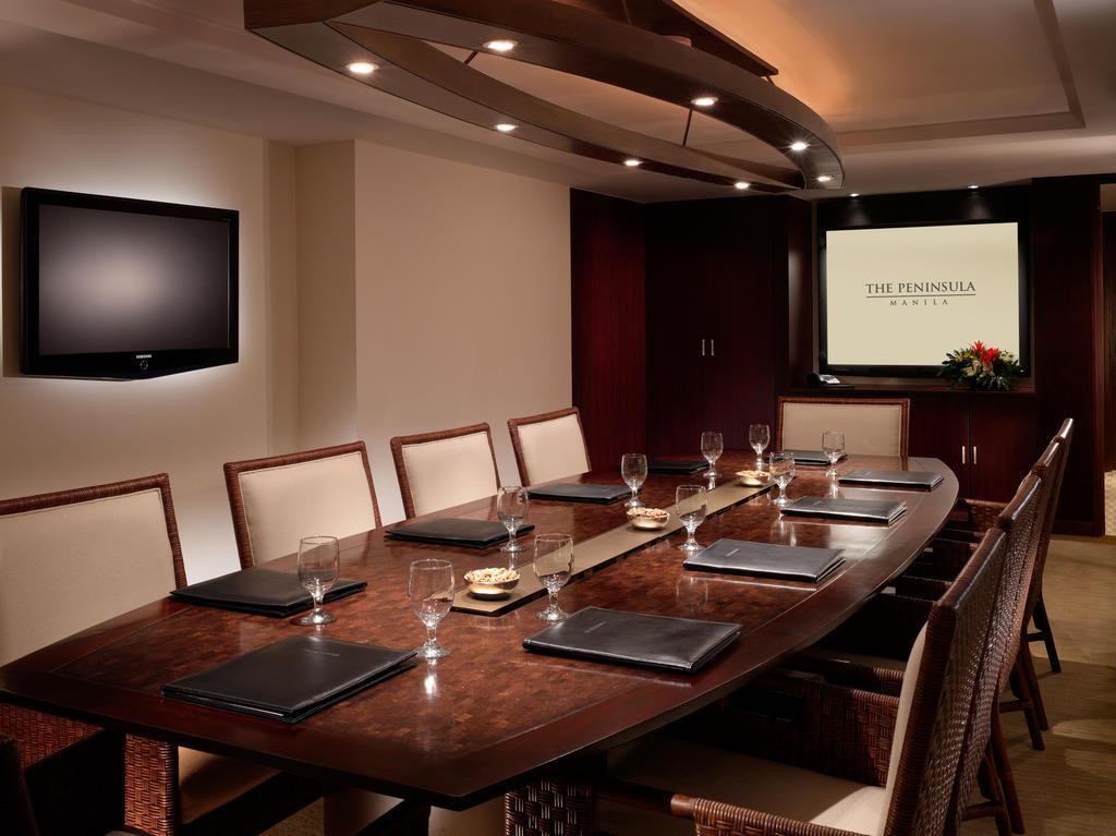 The Peninsula Manila Hotel Makati City Exterior photo A boardroom at The Peninsula, New York