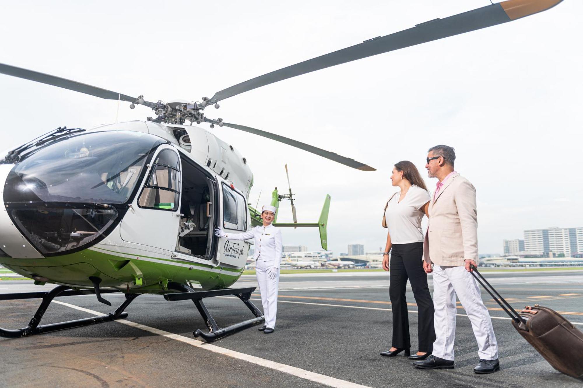 The Peninsula Manila Hotel Makati City Exterior photo Helicopter service